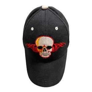 Arylic Wool Biker Skull Cap